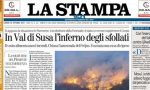 Le prime pagine dei giornali lunedì 30 ottobre 2017