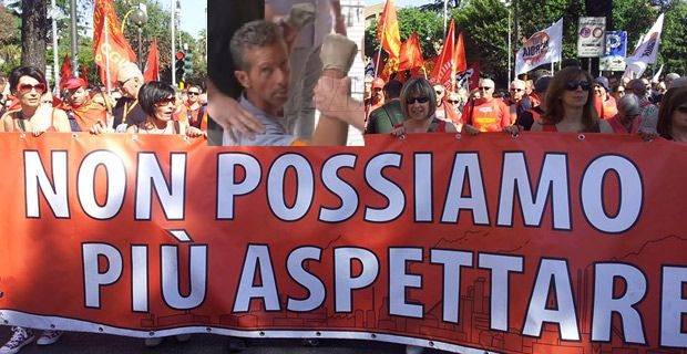 Quei cento scesi in piazza sabato al grido di «Bossetti libero!»