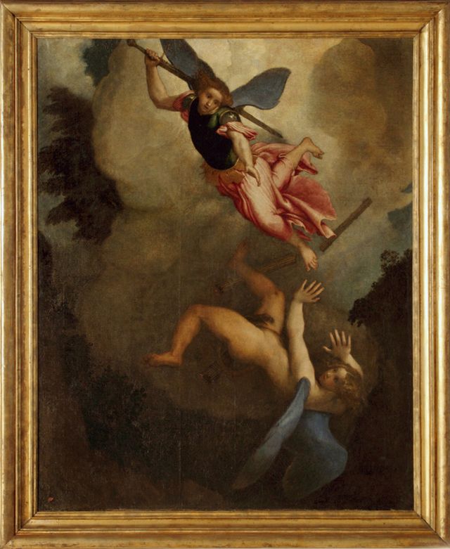 San Michele arcangelo e Lucifero