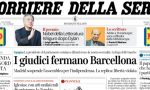 Le prime pagine dei giornali venerdì 6 ottobre 2017