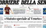 Le prime pagine dei giornali martedì 24 ottobre 2017