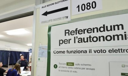 Referendum, affluenza al 47,34% Bergamasca prima in Lombardia