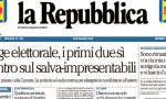 Le prime pagine dei giornali giovedì 12 ottobre 2017