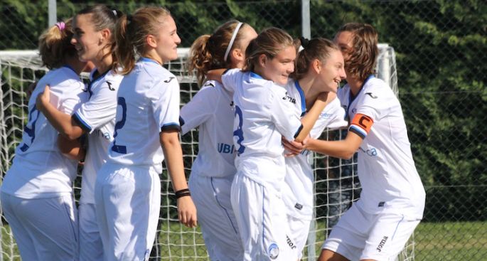 La Primavera frena, l’Under 15 no E le ragazze ne fanno 13 al Brescia