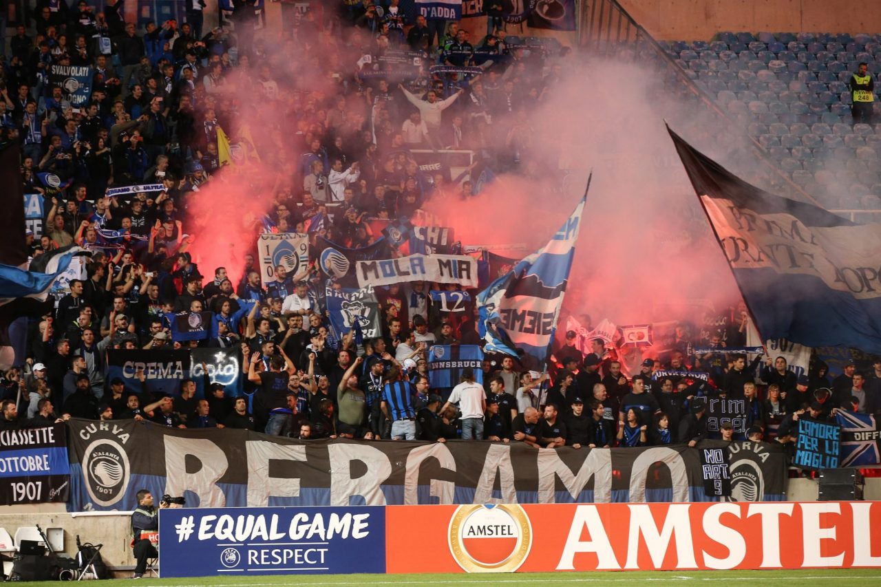 Apollon-Atalanta nei video dei tifosi