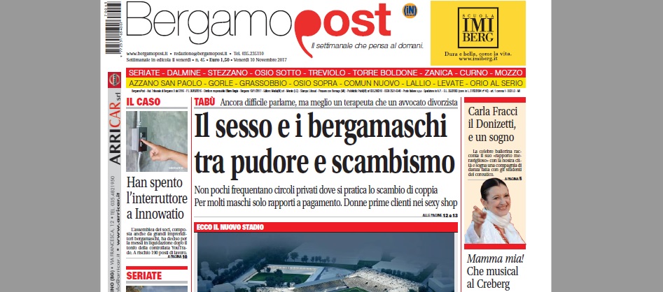 Cosa c’è nel nuovo BergamoPost che dal 10 novembre è in edicola