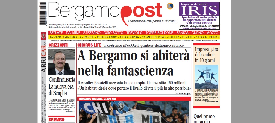 Cosa c’è nel nuovo BergamoPost che dal 3 novembre è in edicola