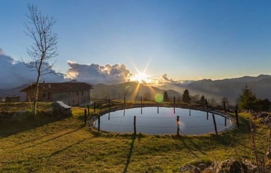 Tramonto dal monte Suchello – Francesco Micheli