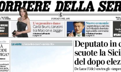 Le prime pagine dei giornali giovedì 9 novembre 2017