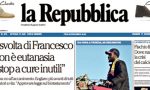 Le prime pagine dei giornali venerdì 17 novembre 2017