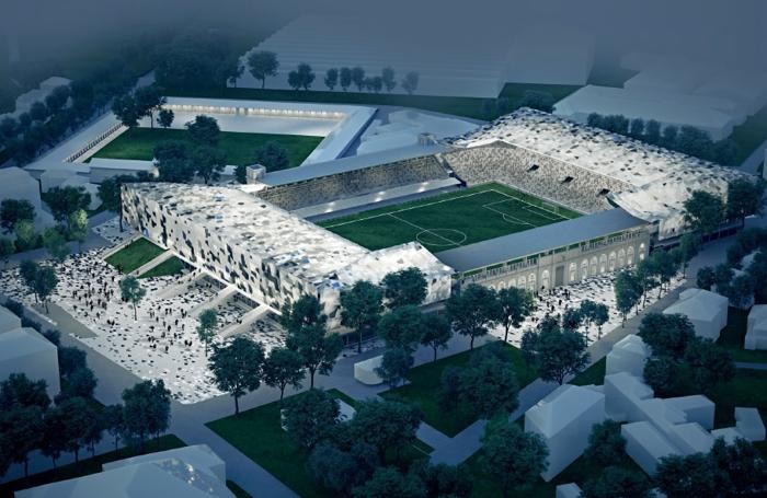 Giù le curve, su le nuove tribune Arriva uno stadio da vertigine