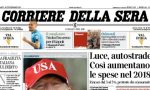 Le prime pagine dei giornali sabato 30 dicembre 2017