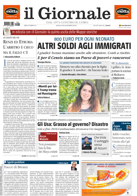 [NAZIONALE - 1] GIORN/INTERNI/PAG-PRIMA ... 02/12/17