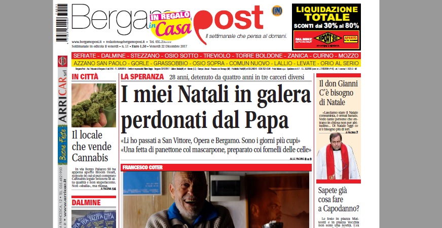Cosa c’è nel nuovo BergamoPost che dal 22 dicembre è in edicola