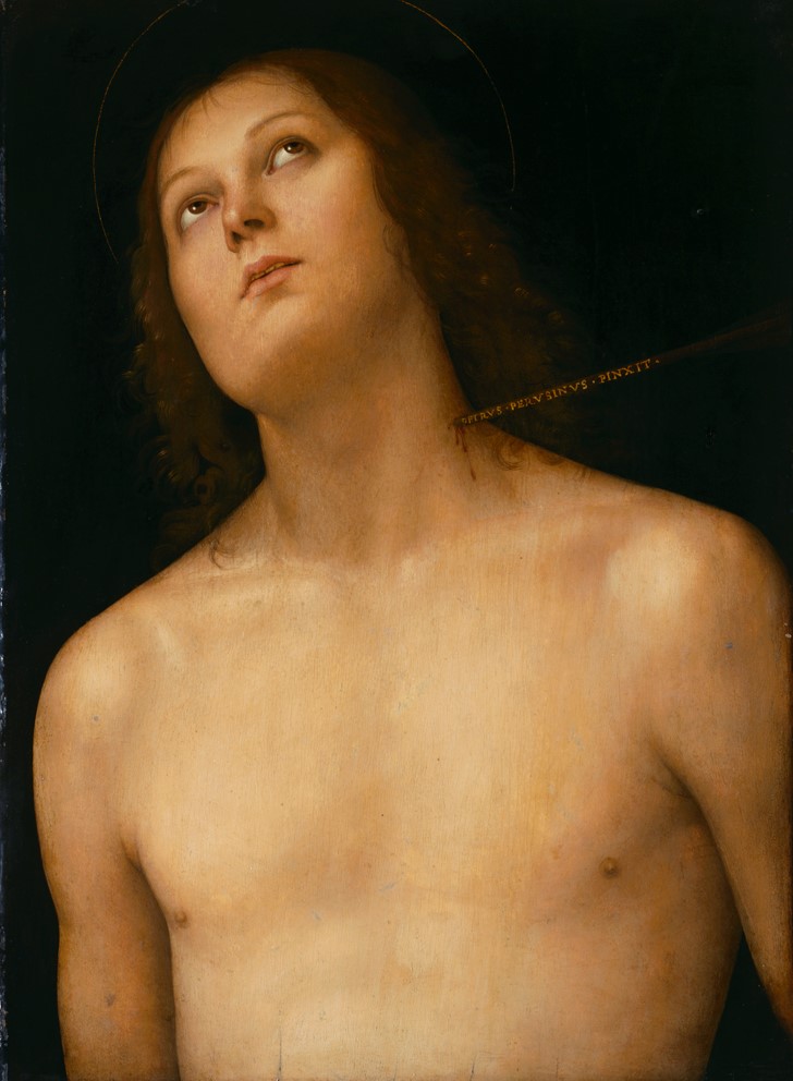 Raffaello e l'eco del mito_Perugino_SanSebastiano