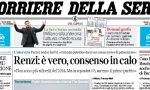 Le prime pagine dei giornali lunedì 18 dicembre 2017