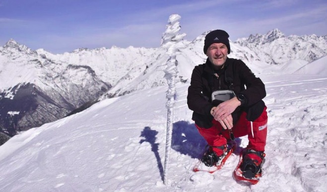 Roberto, che amava la montagna perché lo avvicinava al cielo