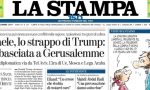 Le prime pagine dei giornali mercoledì 6 dicembre 2017