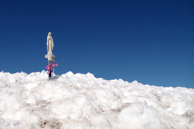 Su in cima al Monte Madonnino una nostra vetta di tutto rispetto