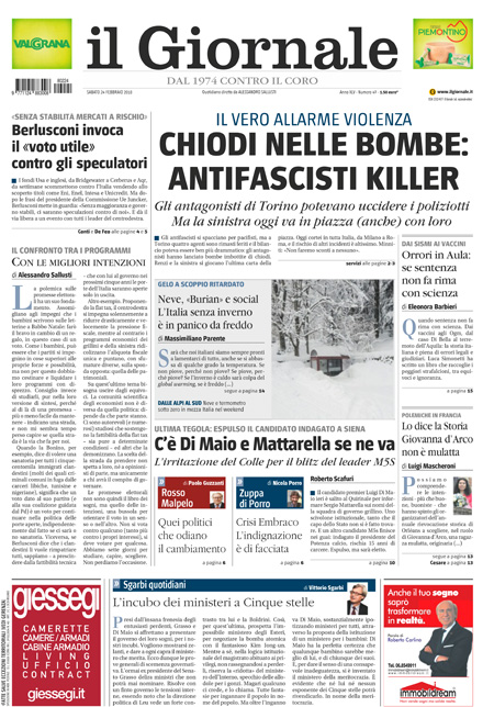 [NAZIONALE - 1] GIORN/INTERNI/PAG-PRIMA ... 24/02/18