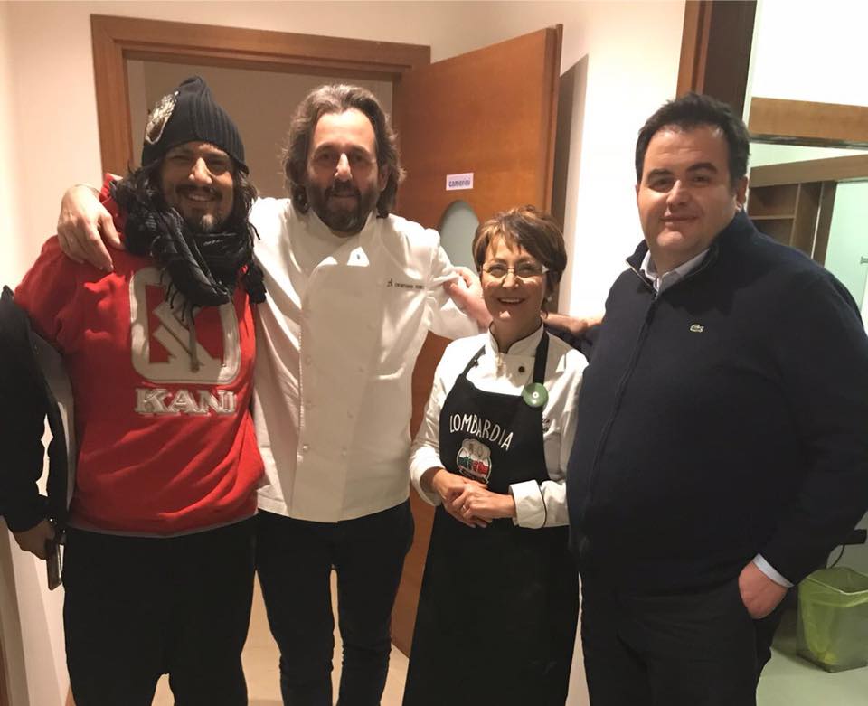 Fiorella Visconti a Cuochi d’Italia su Tv8 con Alessandro Borghese