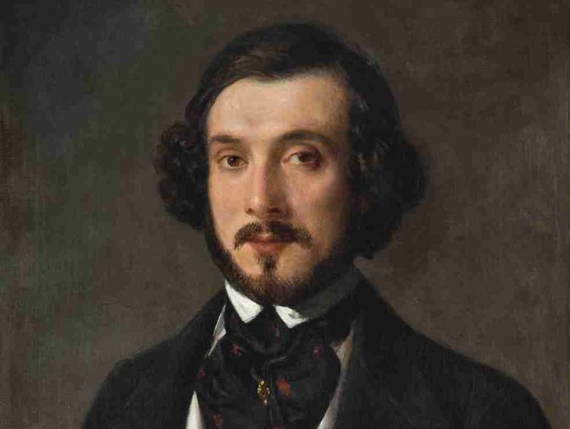 Gaetano Donizetti ritratto da Natale Schiavoni