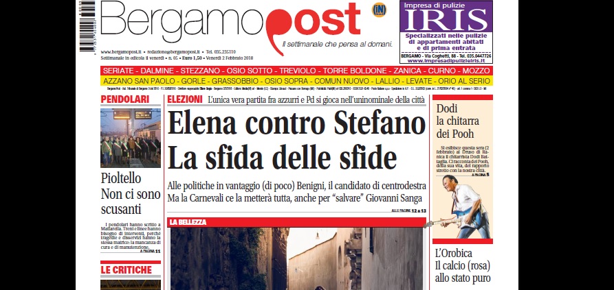 Cosa c’è nel nuovo BergamoPost che dal 2 febbraio è in edicola