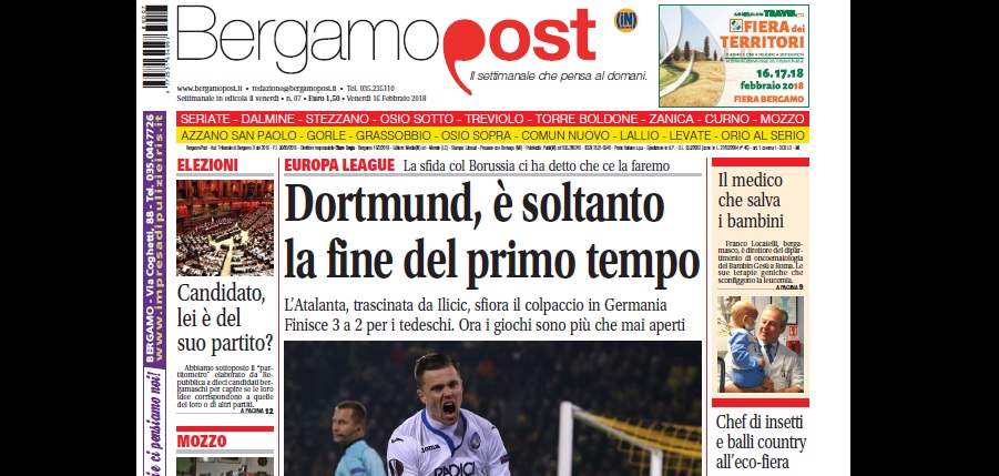 Cosa c’è nel nuovo BergamoPost che dal 16 febbraio è in edicola