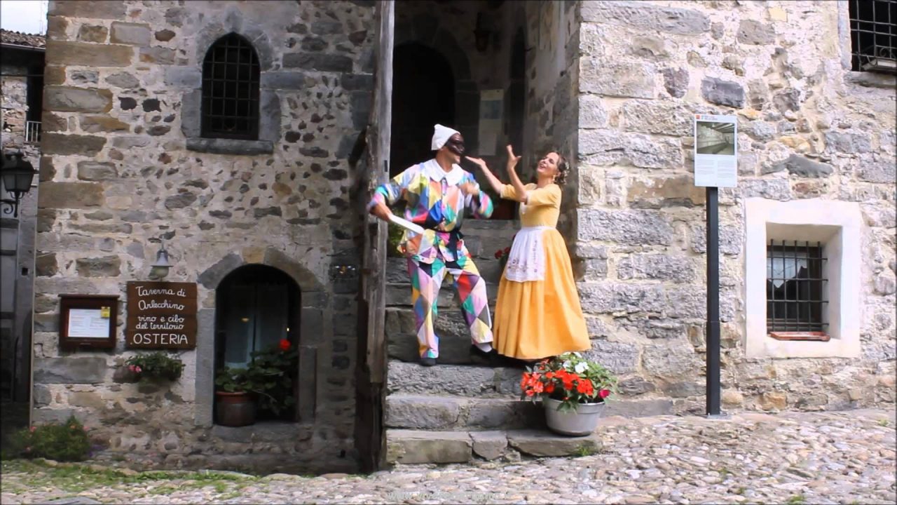 La casa delle maschere di Bergamo