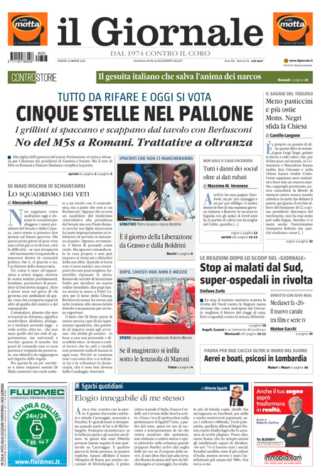 [NAZIONALE - 1] GIORN/INTERNI/PAG-PRIMA ... 23/03/18