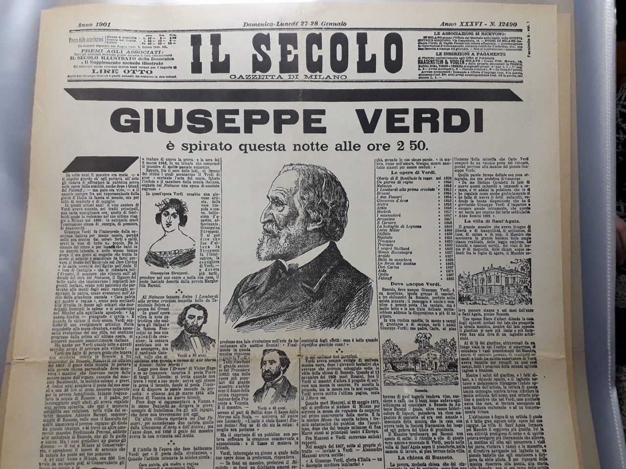 Piccolo tesoro nascosto in soffitta Una collezione di giornali storici