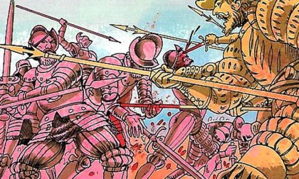 La battaglia dei cavalieri fantasma La leggenda di Osio si fa fumetto