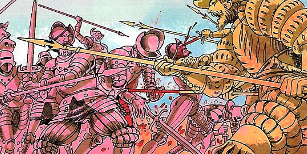 La battaglia dei cavalieri fantasma La leggenda di Osio si fa fumetto
