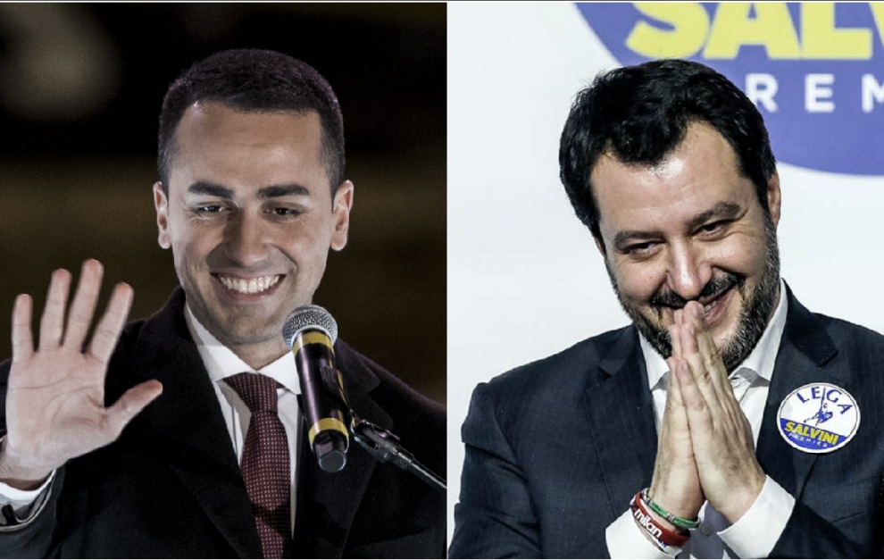 Di Maio e Salvini sono i nuovi leader In Bergamasca è Lega pigliatutto