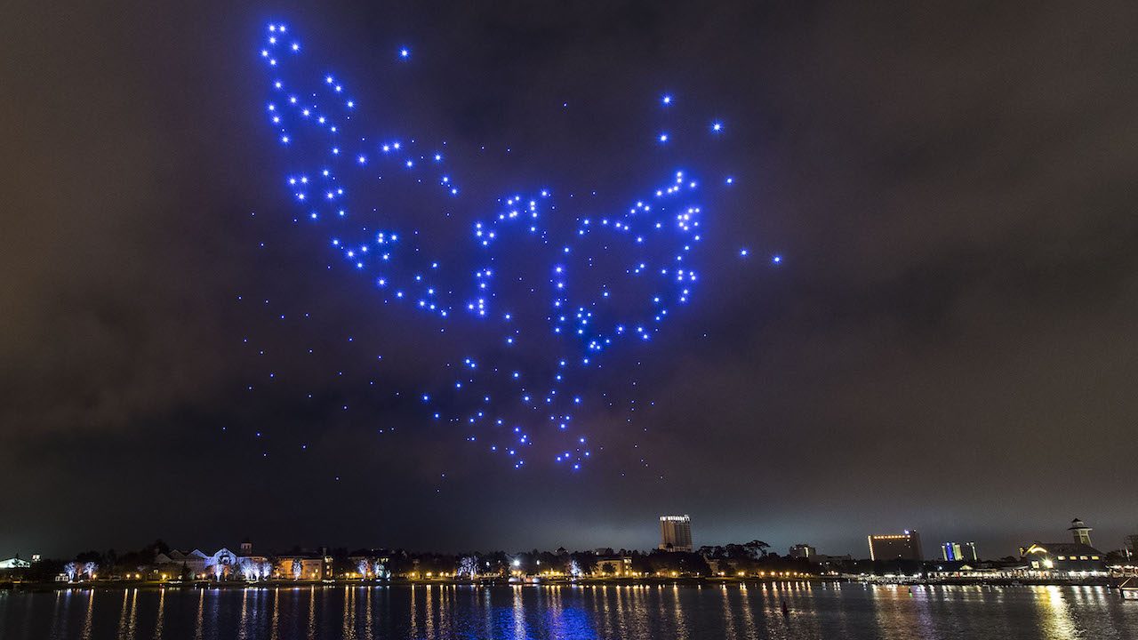 Niente fuochi d’artificio a Torino Show di droni come a PyeongChang