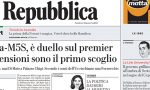 Le prime pagine dei giornali lunedì 26 marzo 2018