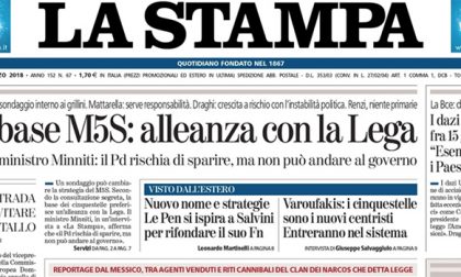 Le prime pagine dei giornali venerdì 9 marzo 2018