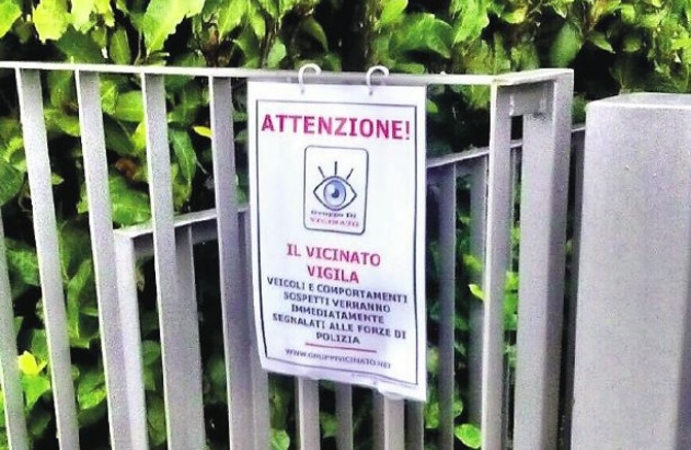 I gruppi di vicinato di Curno L’85% del territorio è sorvegliato