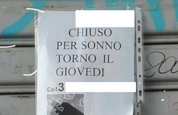 Agenzia viaggi chiude per sonno Aprile dolce dormire: detto, fatto
