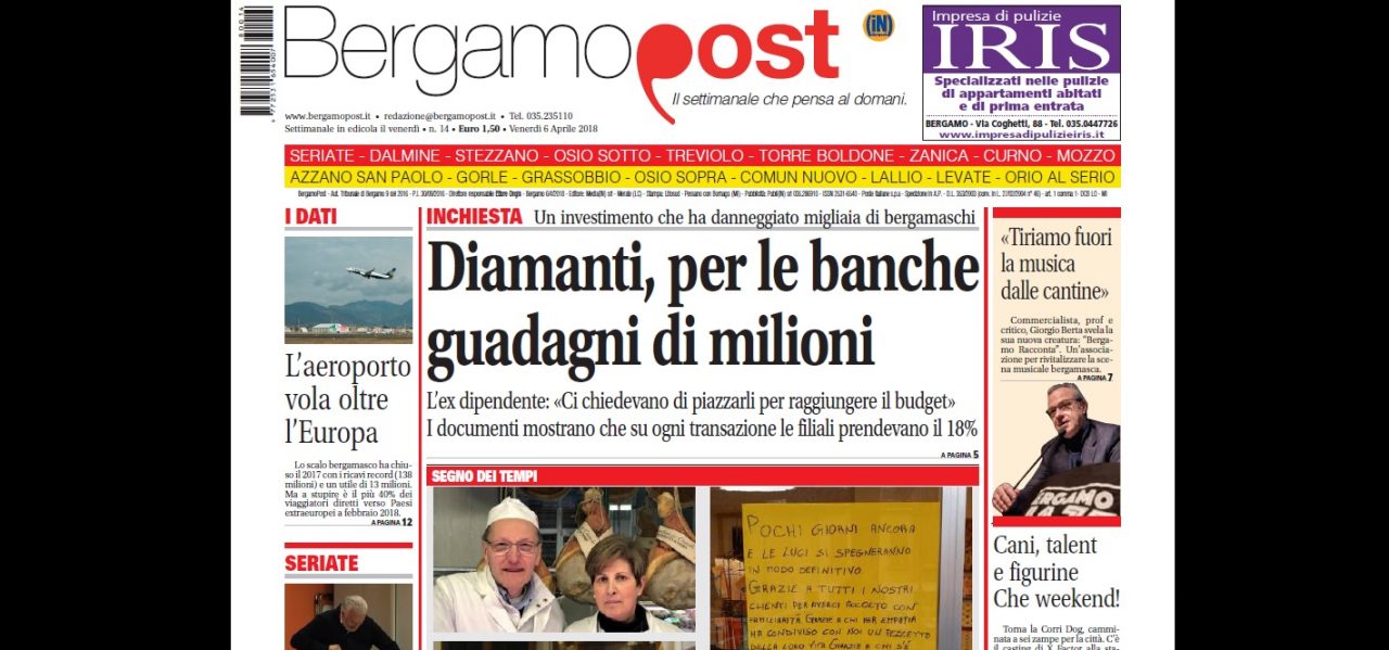 Cosa c’è nel nuovo BergamoPost che dal 6 aprile è in edicola