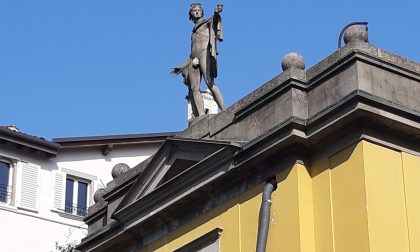 Bergamo scolpita, una via cittadina