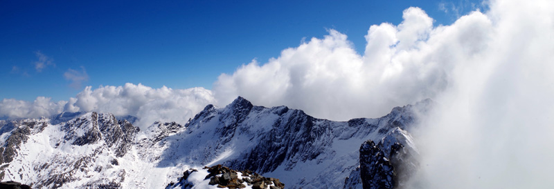 Salendo sul Pizzo Recastello Oltre arriva solo la fantasia