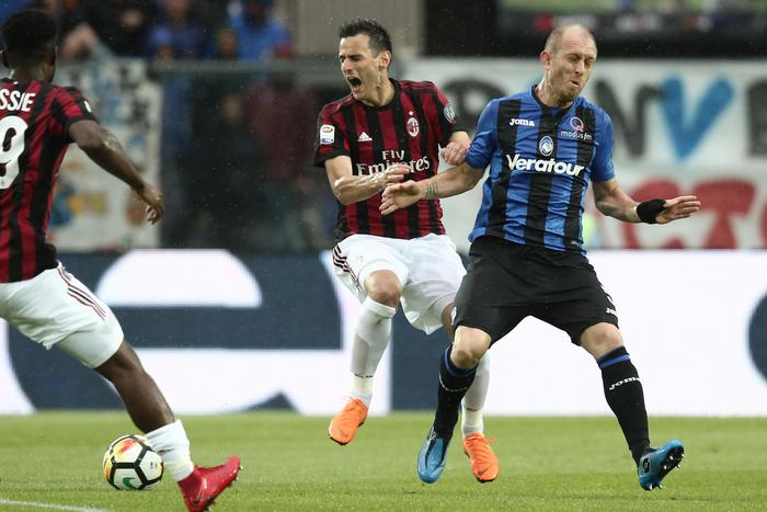 Soccer: Serie A; Atalanta-Milan