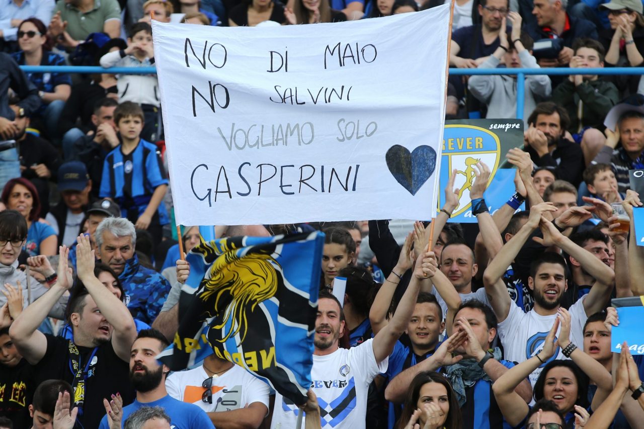 L’ultima partita a Bergamo tra speranze, lacrime e… Gasp