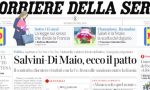 Le prime pagine dei giornali giovedì 17 maggio 2018