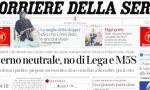 Le prime pagine dei giornali martedì 8 maggio 2018