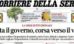 Le prime pagine dei giornali lunedì 28 maggio 2018