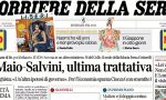 Le prime pagine dei giornali giovedì 31 maggio 2018