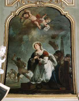 Martirio di Santa Caterina, Chiesa di Sant'Alessandro della Croce