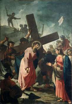 Gesù incontra la Madonna, Chiesa di Sant'Alessandro della Croce
